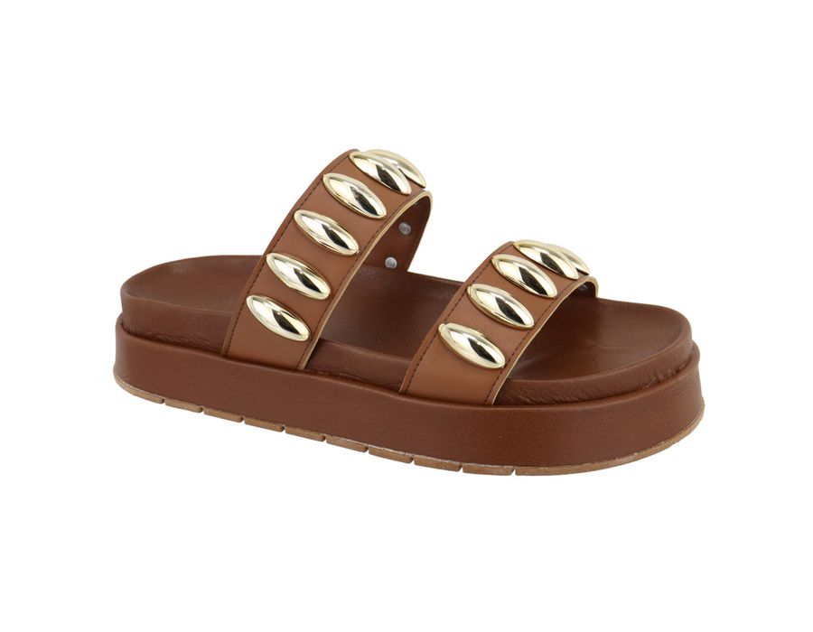 Flatform Amanda Caramelo | KUENTO SHOES