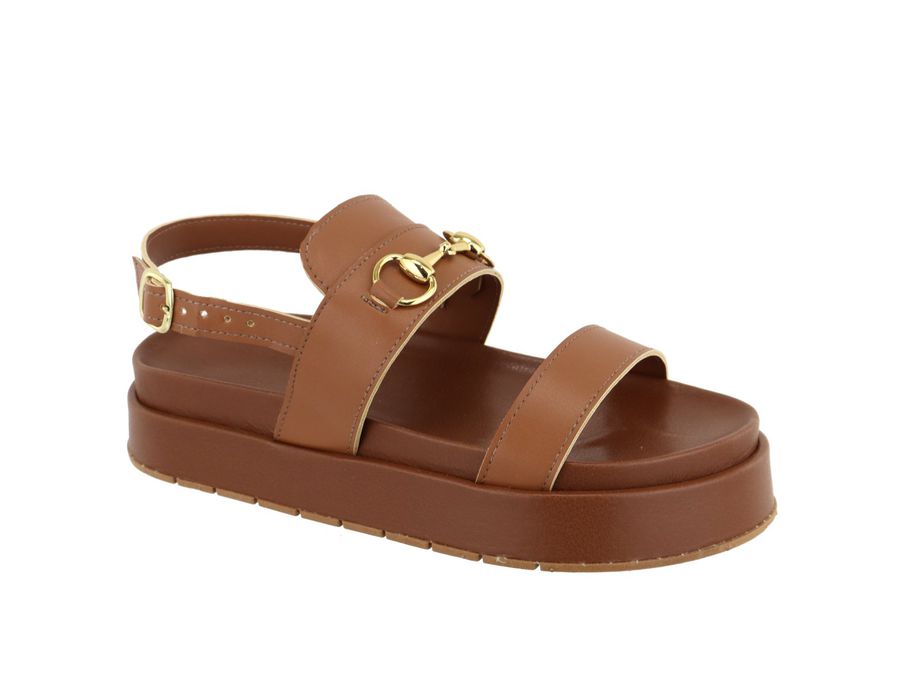 Flatform Clarisse Caramelo | KUENTO SHOES