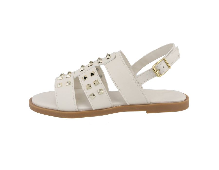 Flat Gi Off White | KUENTO SHOES